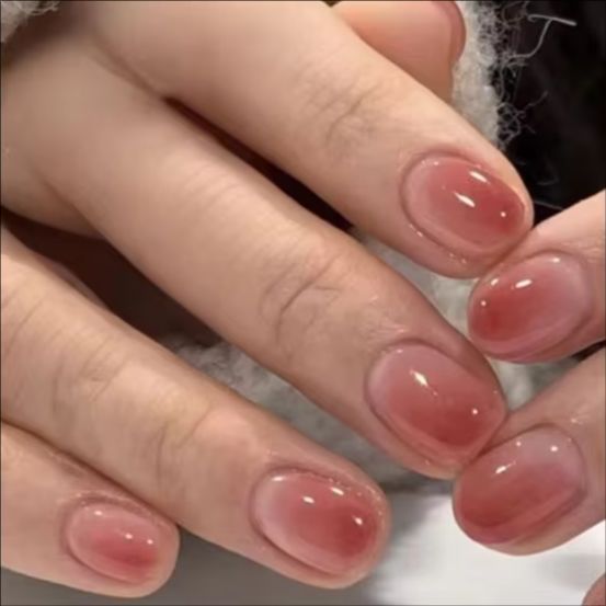 24pcs Chrome French Manicure P - огляд і ціна Nail Art Glossy