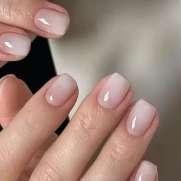 24pcs Chrome French Manicure P - огляд і ціна Nail Art Glossy