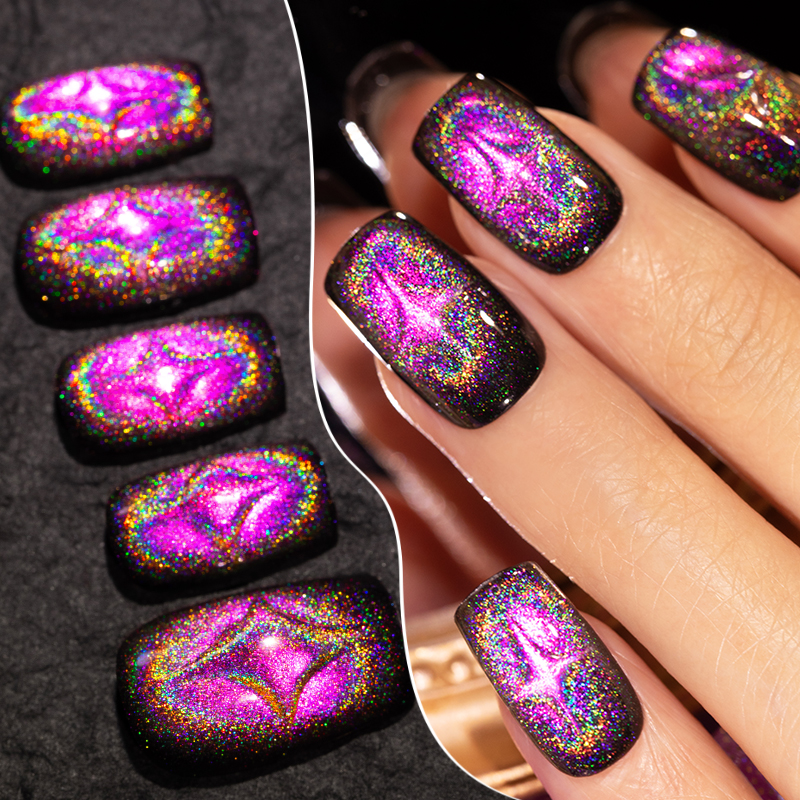 AWStorG 5ML Colorful Laser Cat - огляд і ціна Nail Art Rainbow