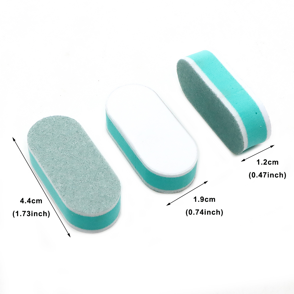 10/60/120pcs Mini Nail Buffer  - огляд і ціна Nail Art Glossy