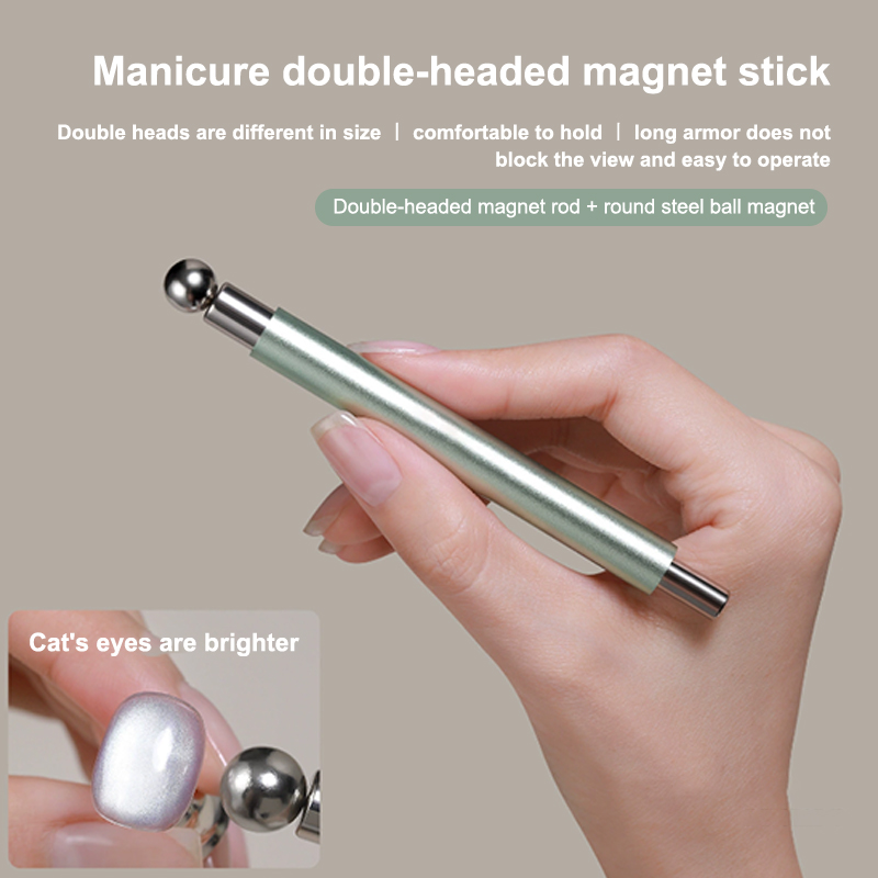 Double End Cat Eye Nail Magnet - огляд і ціна Nail Art Glossy