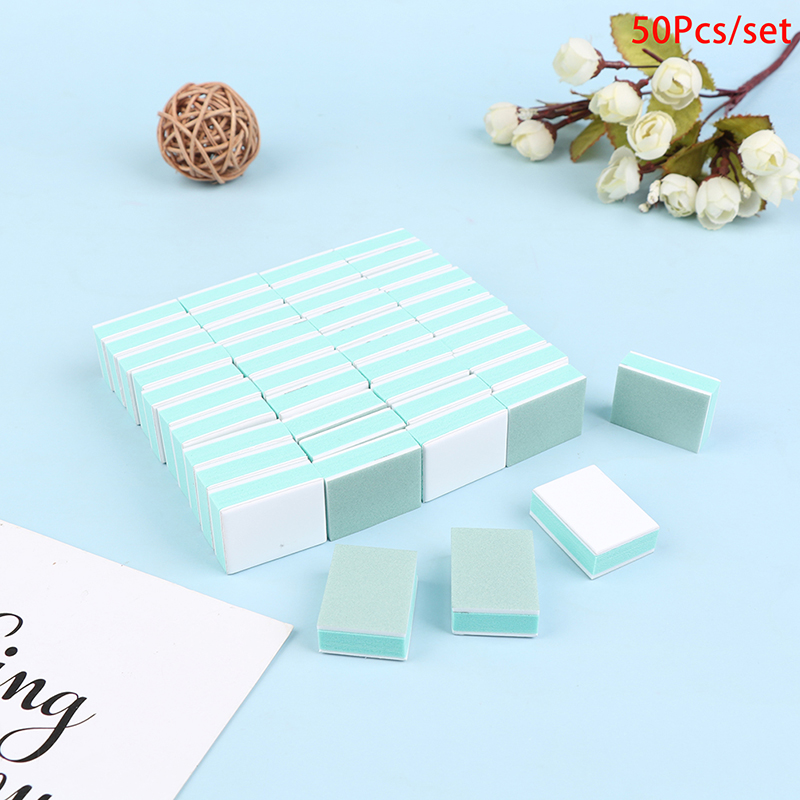 50 Pcs/lot Mini Nail Buffer Bl - огляд і ціна Nail Art Glossy