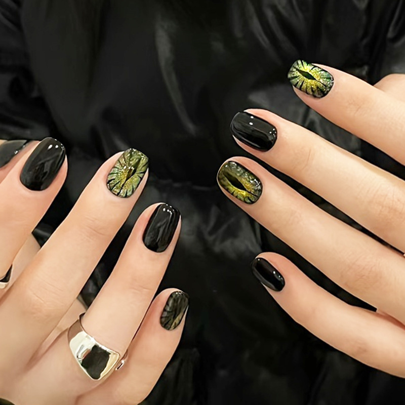 Short fake nails for women shi - огляд і ціна Nail Art Glossy