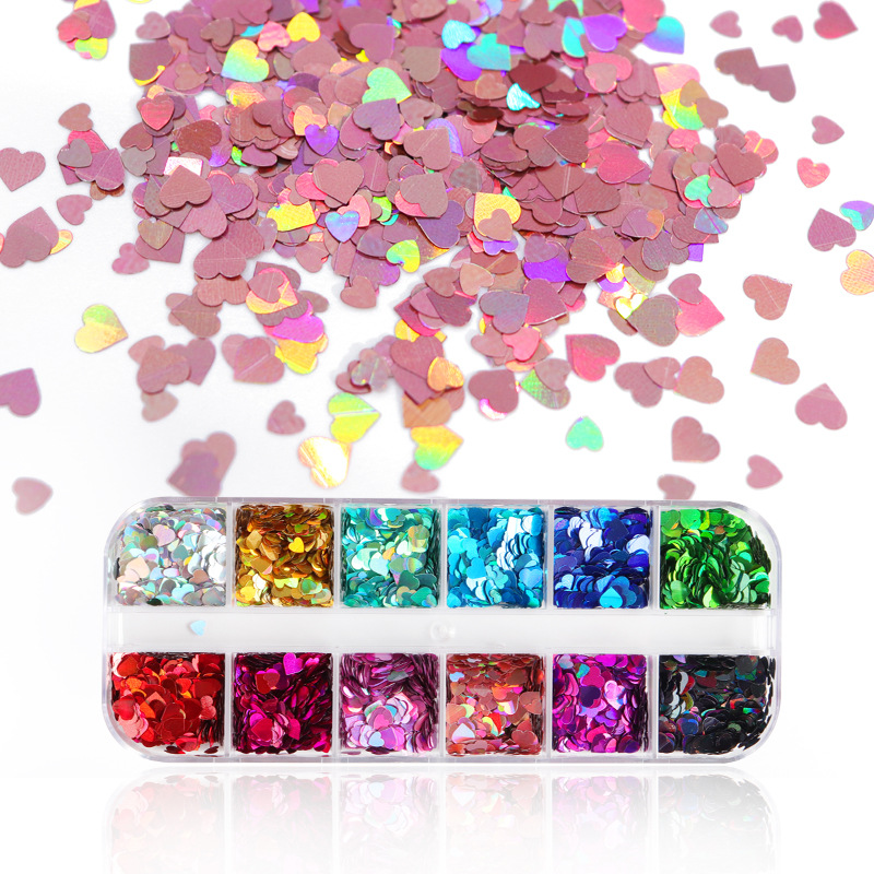 Mix Color Fluorescent Butterfl - огляд і ціна Nail Art Glossy