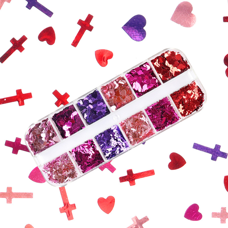 Mix Color Fluorescent Butterfl - огляд і ціна Nail Art Glossy