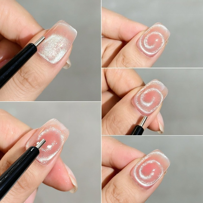 3D Moon Cat Eye New Nail Magne - огляд і ціна Nail Art Rainbow
